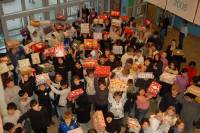 Jahrgang 6 hat Päckchen gepackt