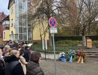 Gedenkveranstaltung am Mahnmahl