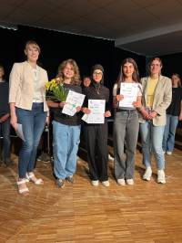 1.-3. Platz gemeinsam & Lehrerinnen